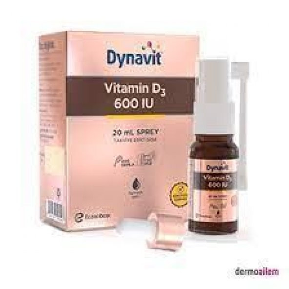 Dynavit Vitamin D3 600 IU Sprey 20 ml