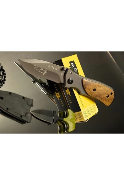 Kruvazör 15 cm Buck Marka Manuel Çakı ve Kolye Çakı - 2