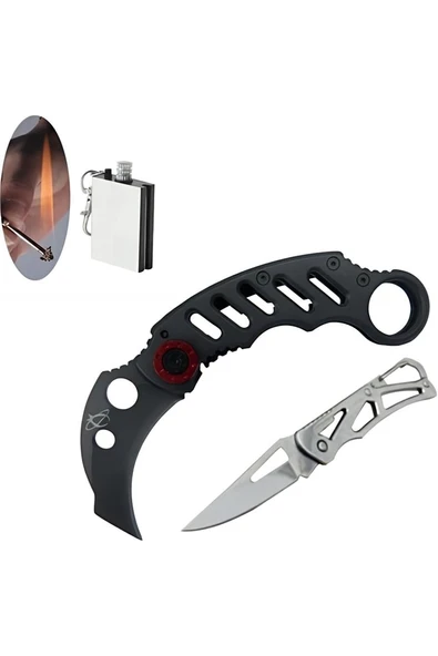 Kruvazör X05RD-16 cm Kamp Çakı Seti SLN267