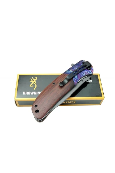 Kruvazör Kişiye Özel Browning Çakı Rnwbv DA301-1 22,5 CM - 2