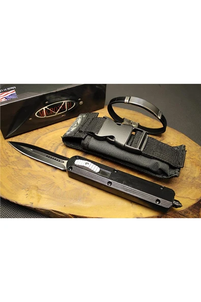 Kruvazör Microtech 23 cm Çift Ağızlı İçten Çıkan Çakı