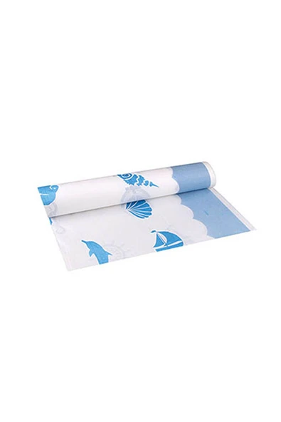 Süpertrend  Roll-up Rulo Kağıt Masa Örtüsü Marin Desenli 100 X 150cm 16 Yaprak