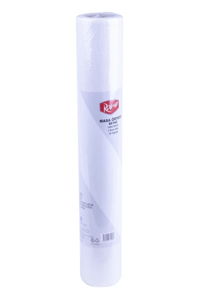 Süpertrend  Roll-up Rulo Kağıt Masa Örtüsü Beyaz 100 X 150cm 16 Yaprak - 2
