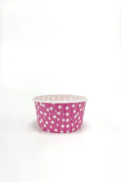 Süpertrend  Dolphin Muffin Kek Kapsülü Pembe Puantiye Büyük Boy 50li - 2