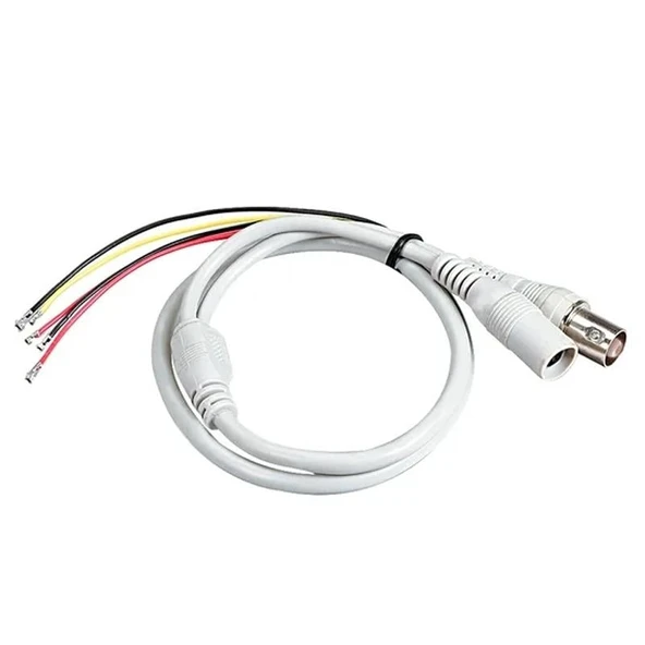 Ayt Powermaster HD Analog Bnc Kamera Bağlantı Kablosu 60 Cm Soketli Jak Uçlu Kablo