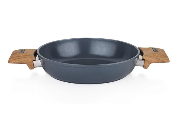 Schafer Seramik Sahan 20 CM Yanmaz Yapışmaz Yüzey - 4