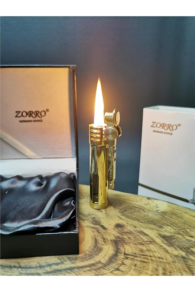Süpertrend Kişiye Özel Gold Renk Benzinli Pirinç Gövde Çakmak ZR0096031 - 3