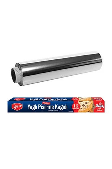 Kruvazör  Roll-up Alüminyum Folyo Ve Pişirme Kağıdı 2 Parça Ekonomik Mutfak Seti 6
