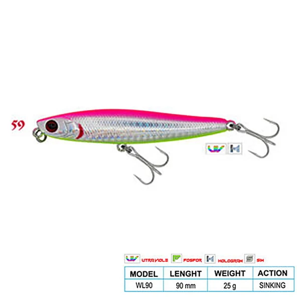 Wily RIPPER CL:59 90mm 25gr Sinking
