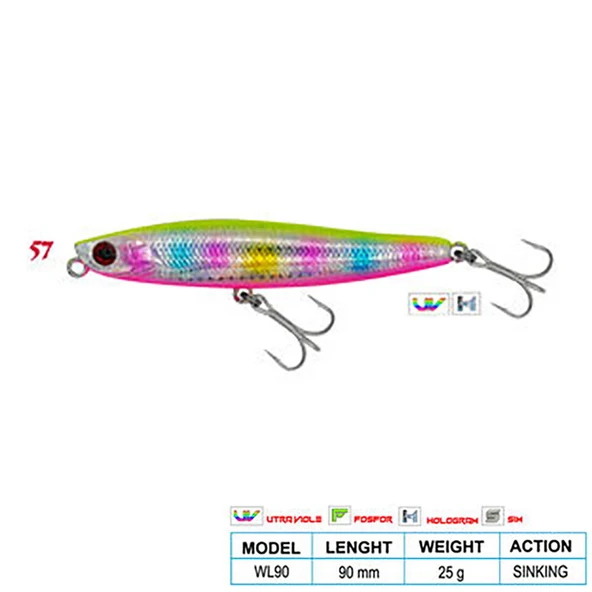 Wily RIPPER CL:57 90mm 25gr Sinking ürün görseli