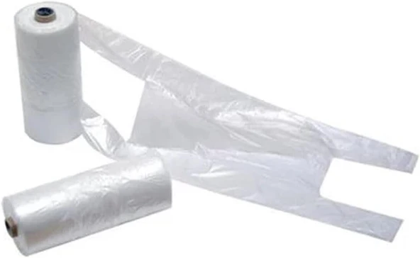 Kruvazör  Plastik Şeffaf Rulo Bakkaliye Poşeti Orta Boy 170 Adet
