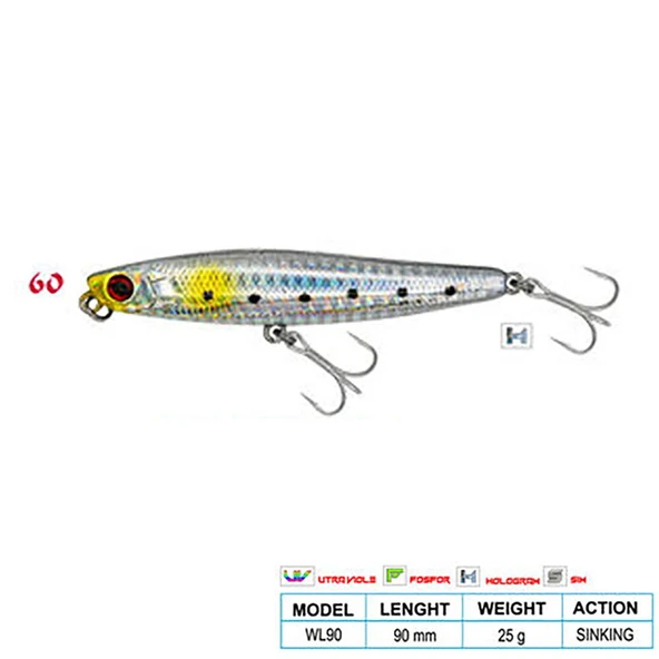 Wily RIPPER CL:60 90mm 25gr Sinking ürün görseli 1