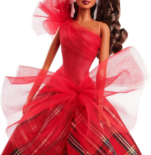 Mattel Barbie 2024 Mutlu Yıllar Bebegi Latin 3 HRM63 - 5