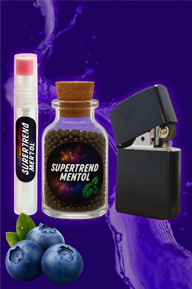 Süpertrend Mentol Topu iri Taneli Ekstra Yaban Mersini 1000Lik Paket