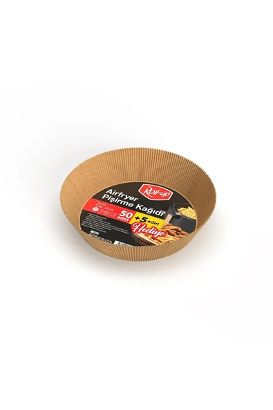 Süpertrend  Roll-up Airfryer Pişirme Kağıdı Yuvarlak 20cm 50 + 5 Adet (5 Adet Hediye)