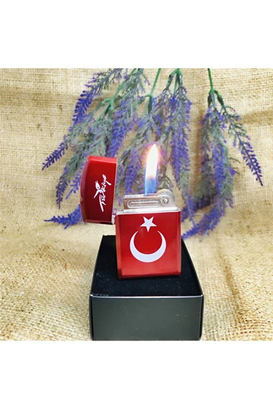 Kruvazör Kişiye Özel GAZLI KAPAKLI ÇAKMAK