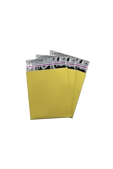 Süpertrend Altın Lüks Metalize Poşet 17x25