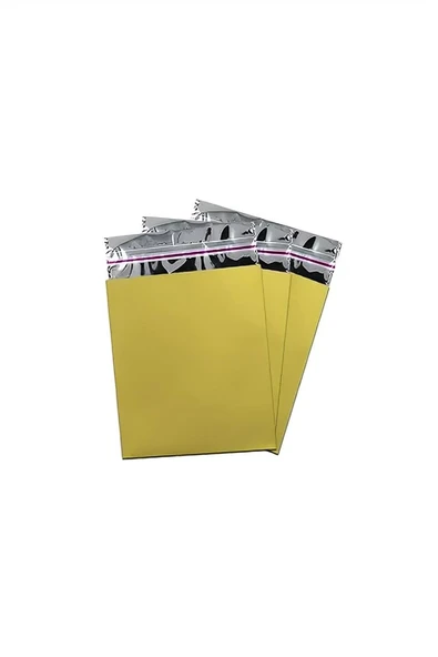 Süpertrend Altın Lüks Metalize Poşet 12x17