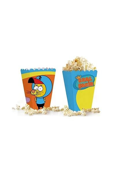 Süpertrend King Şakir Action Popcorn Boxes