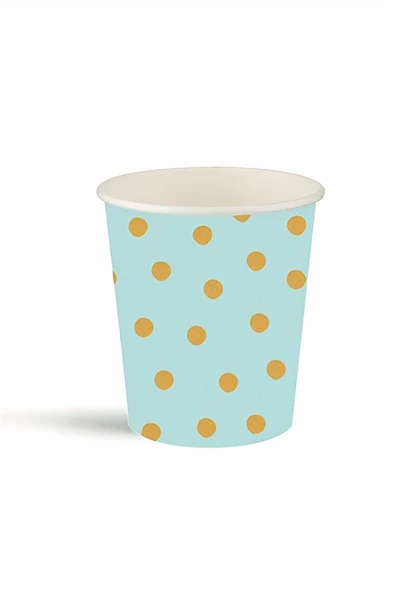 Süpertrend Pastel Dreams Paper Cups Mint Green