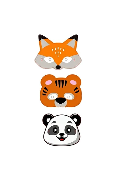 Süpertrend Cute Animals Mask - 2