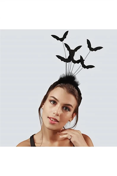 Süpertrend Halloween Taç - Yarasalar