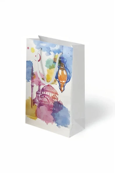 Süpertrend Ramazan Karton Çanta 26x40 - No:2 - 2