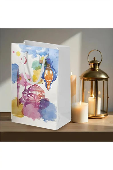 Süpertrend Ramazan Karton Çanta 26x40 - No:2