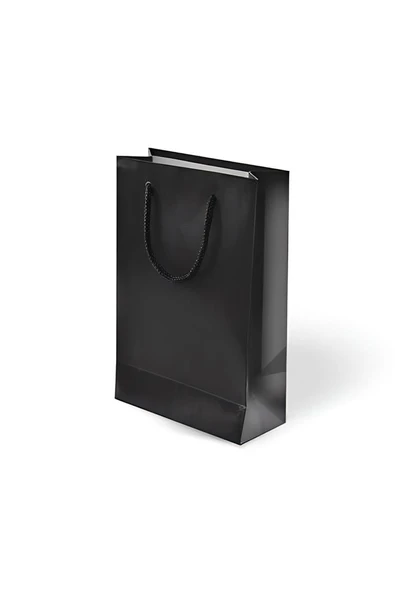 Süpertrend Siyah Karton Çanta 14x17cm