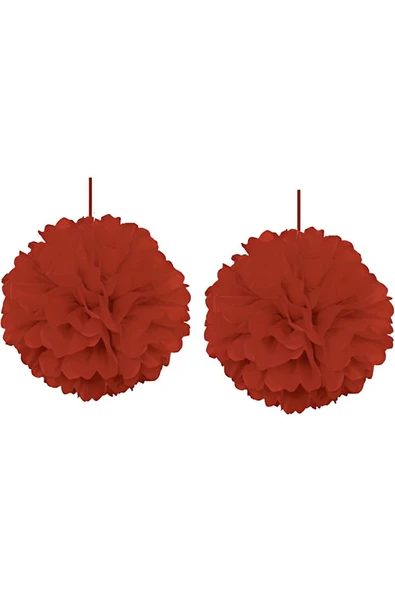 Kruvazör Red Decoration Puff - 2pcs