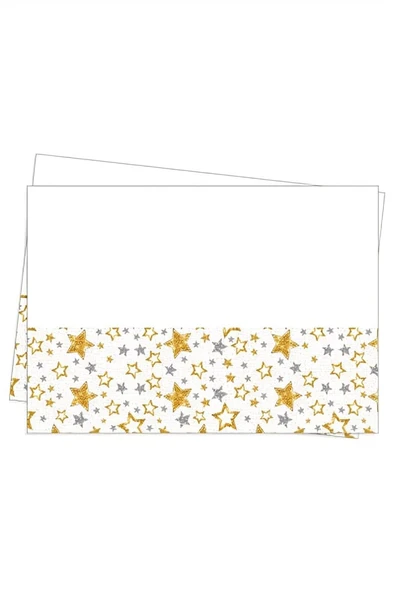 Kruvazör The Stars Plastic Table Cover White - 2