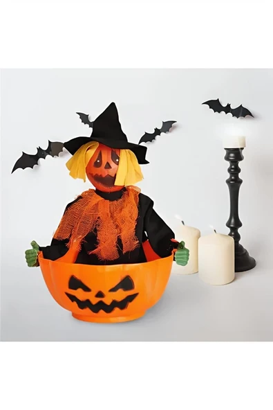 Kruvazör Halloween Hareketli Şeker Kase