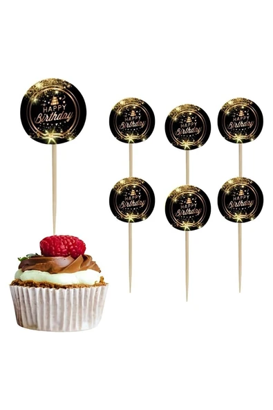 Kruvazör Cupcake Toppers Toothpicks
