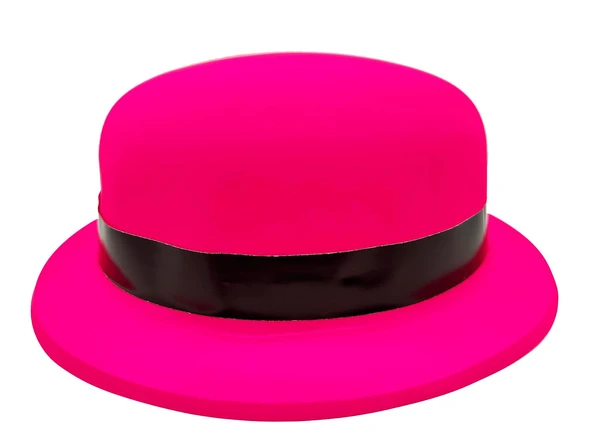 Süpertrend Neon Partisi Pembe Renk Melon Plastik Parti Şapkası