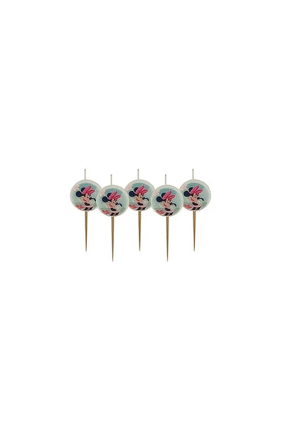 Kruvazör Minnie Mouse Toothpick Candles - 2