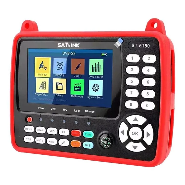 Ayt Satlink HD Combo ST-5150 Görüntülü HD Uydu Bulucu Uydu Ayarlama Yön Bulucu Cihazı - 2
