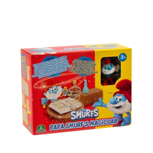 Nessiworld PUF18200 Şirinler Şirin Baba Oyun Seti - Resim 2