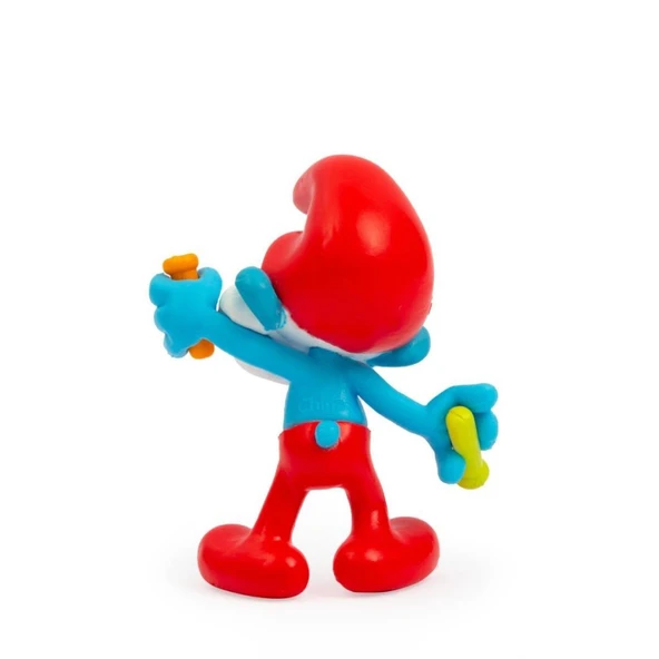 Nessiworld PUF18200 Şirinler Şirin Baba Oyun Seti - Resim 4