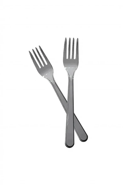 Kruvazör Gümüş Plastik Çatal