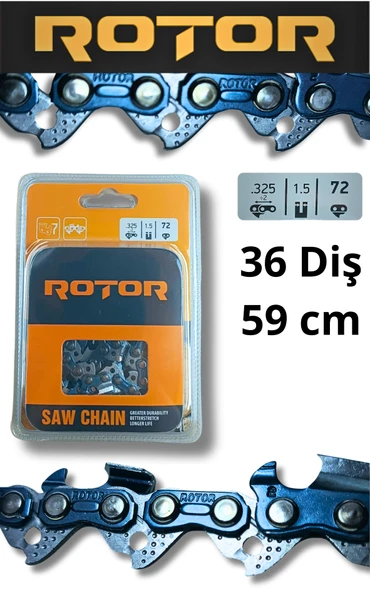 ROTOR 325 1.5 72 36 diş Motorlu Testere Zinciri