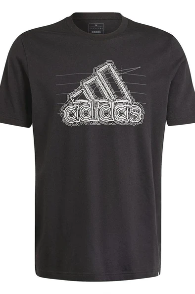 adidas APPAREL IN6258 Siyah Erkek Tişört - 4