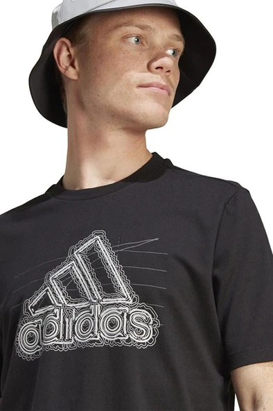 adidas APPAREL IN6258 Siyah Erkek Tişört - 5