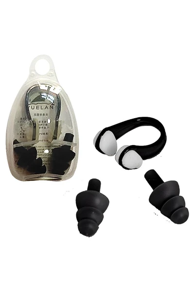 Süpertrend AVESSA EP-100 BLACK SİYAH KULAK BURUN TIKAÇ SET
