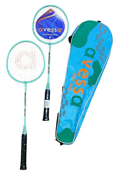 Süpertrend AVESSA BST-300 BADMİNGTON RAKET SET MAVİ