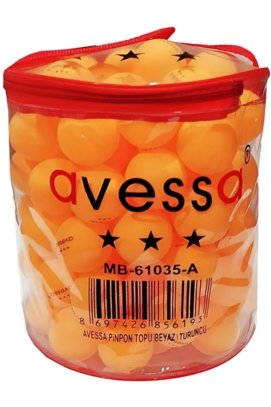 Süpertrend AVESSA MB-61035-A PİNPON TOPU 2.KALİTE TURUNCU (20)