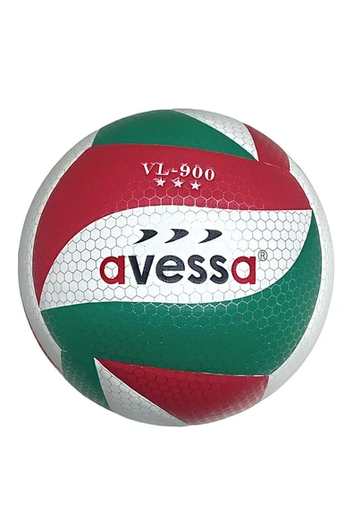 Süpertrend AVESSA VL-900-103 YAPIŞTIRMA VOLEYBOL TOPU YEŞİL-KIRMIZI