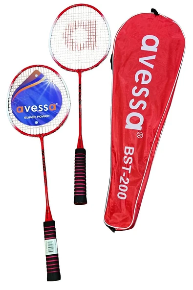Süpertrend AVESSA BST-200 BADMİNGTON RAKET SET TURUNCU