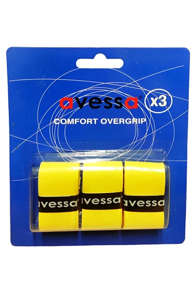 Süpertrend AVESSA OG-10 YELLOW OVERGRİP SARI RENK 3'LÜ - 1