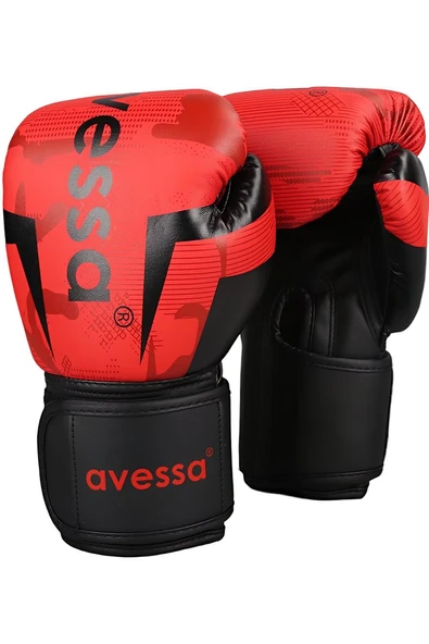 Süpertrend AVESSA RİNG-310-RED BOKS ELDİVENİ 10 OZ KIRMIZI - 9