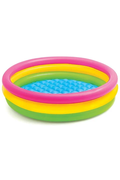 Süpertrend Intex 57422 Renkli Şişme Taban 3 Bölme 147 CM